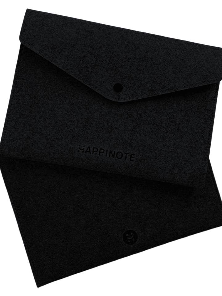 A5 Notizbuchhülle - Schwarz für den Großhandel von Happinote