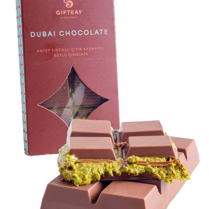 Aladdin – wholesale Chocolate bar – Dubai Chocolate - 200g