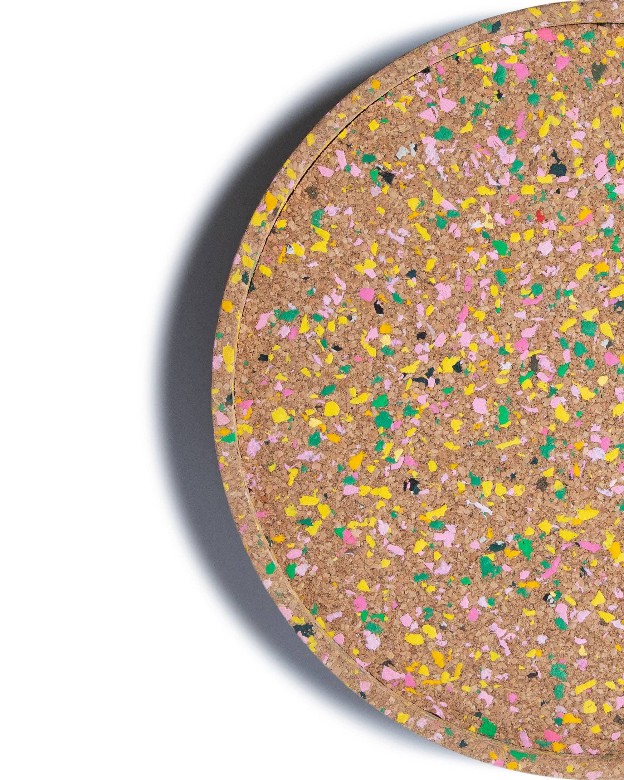TRASHY GOODS - Wholesale Decorative Tabletop Object - 12" Smart Susan | Cork Terrazzo5