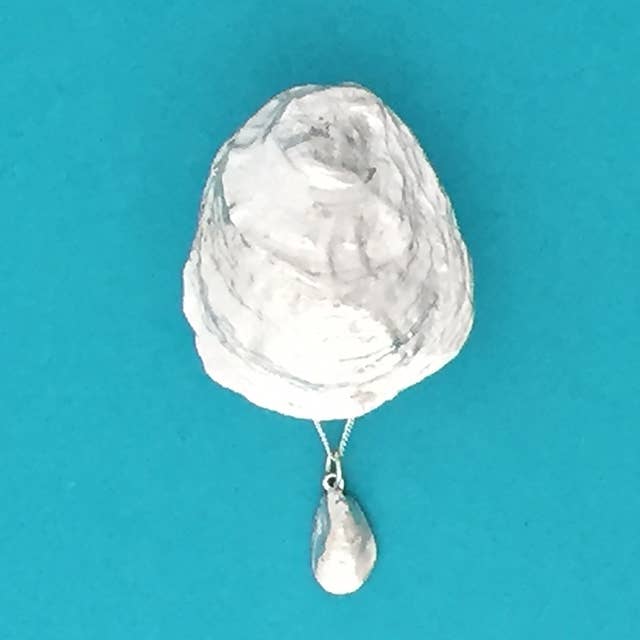 Oyster Wish Box con collar de ostra para venta al por mayor de Basic Spirit