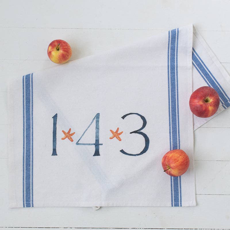 Finding Silver Pennies - Wholesale Tea Towel - 143 Tea Towel1