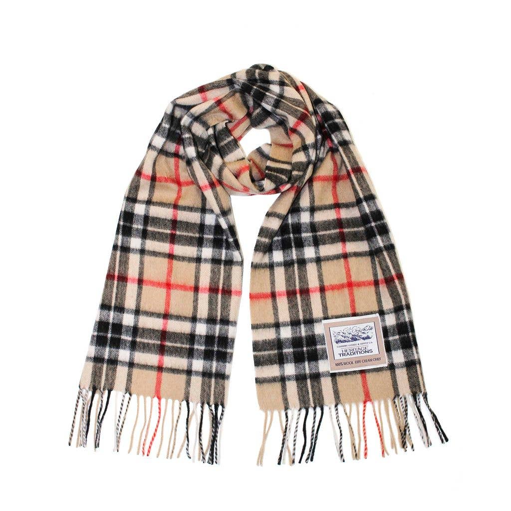 Eurostick - Wholesale Scarf - Unisex - Pure Wool Tartan Check Scarf16