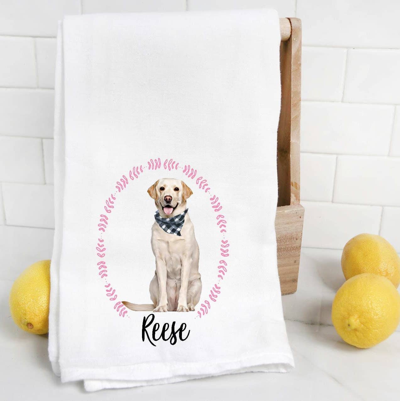 The Preppy Pineapple Home – wholesale Kökshandduk – Anpassad lab-kökshandduk5