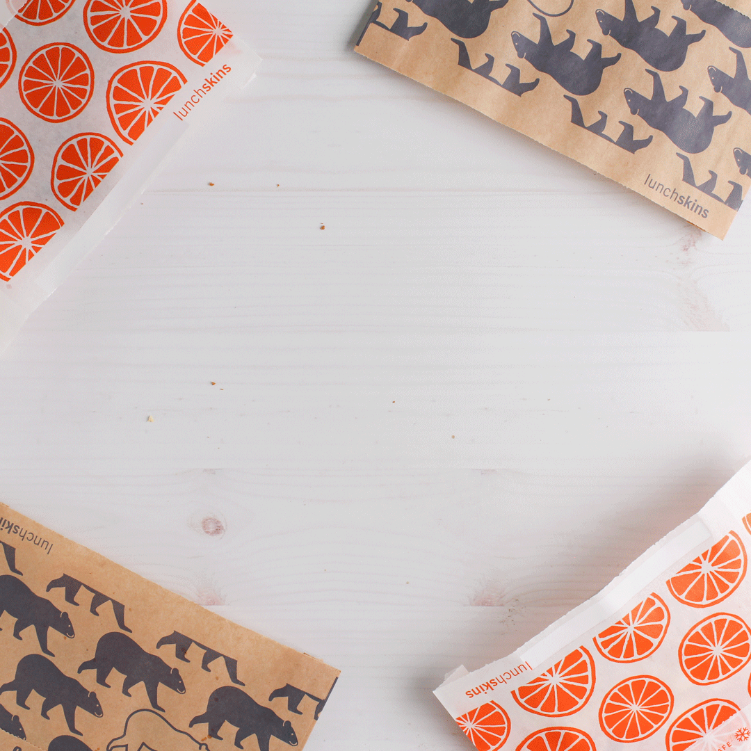 Lunchskins - Wholesale Food Storage Wrap/Bag - Compostable Snack Bags 50ct – Bear Print5