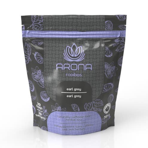 Arona Rooibos Earl Grey Infusion (20 sachets de thé) 50g pour la vente par Arona Inc