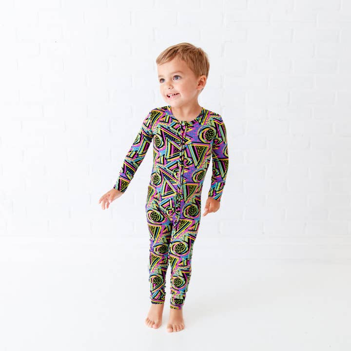Kids Relaxed To The Max Bamboo Convertible Footie Pajamas for wholesale by Dreamiere