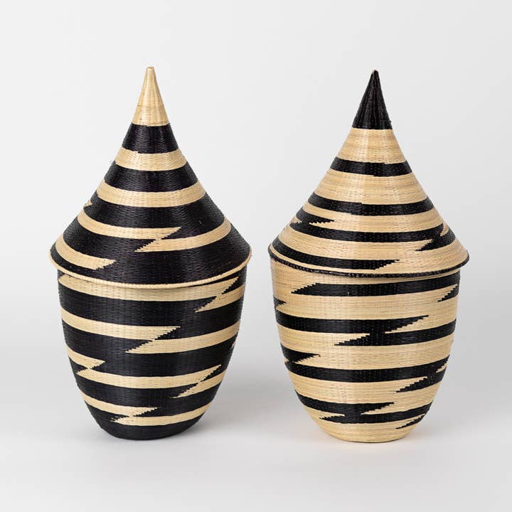 Traditional Rwandan Peace Basket (2 Patterns) for wholesale by Villages Wholesale