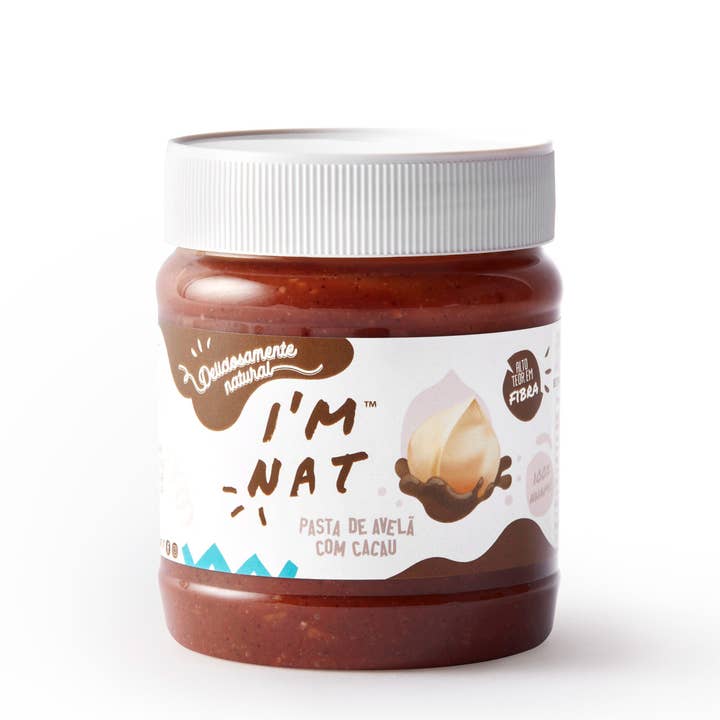 I'M NAT – wholesale Nut butter – Creamy Hazelnut Butter with Cocoa 260g