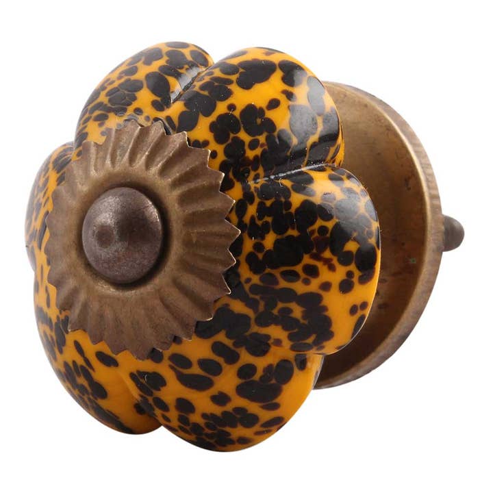 24 Piece Glass Cabinet Door Knobs Colorful Drawer Pulls for wholesale by Daana Paani LLC