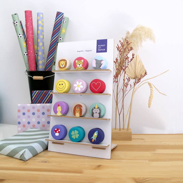 Magnetdisplay för wholesale av Kunst an Papier