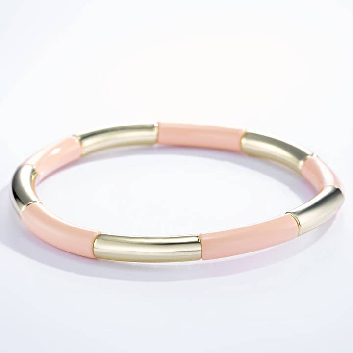 BYREN | ÉLINE L'ATELIER - Wholesale Wristlet - Colourful bracelet with elastic 324CP1012