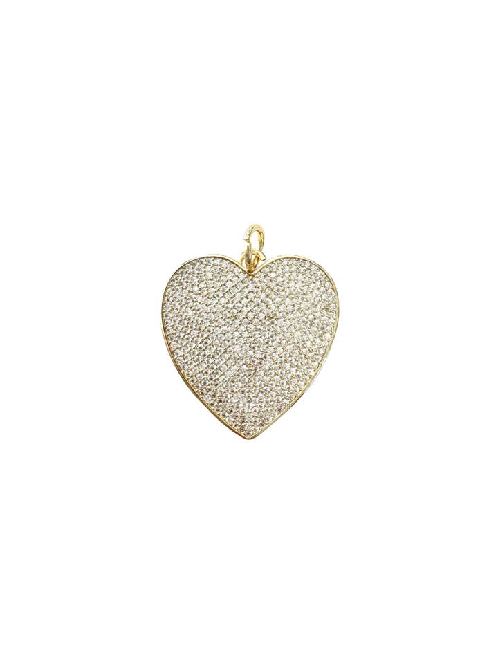 Leah Heart Charm for wholesale by Gemelli