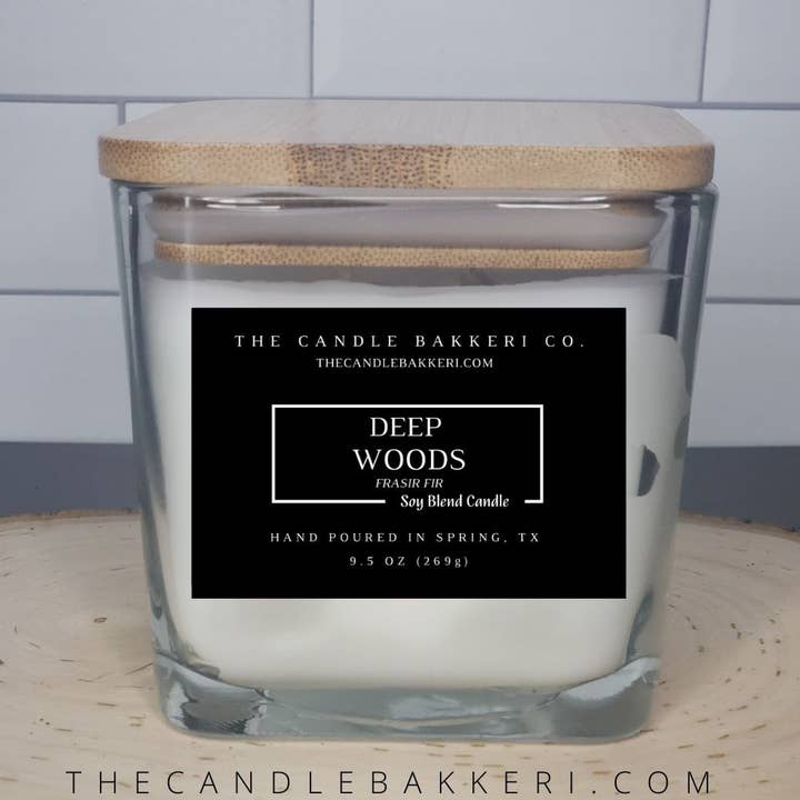 The Candle Bakkeri Co. - Wholesale Jar/Filled Candle - Deep Woods