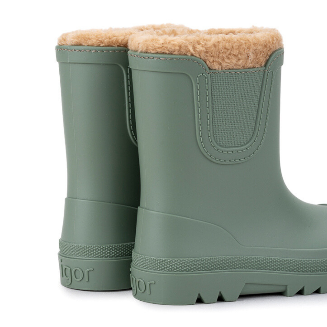 Pituka Wear - Wholesale Rain Boots - Kids - Barefoot Wellington Verona Borrego - Igor3