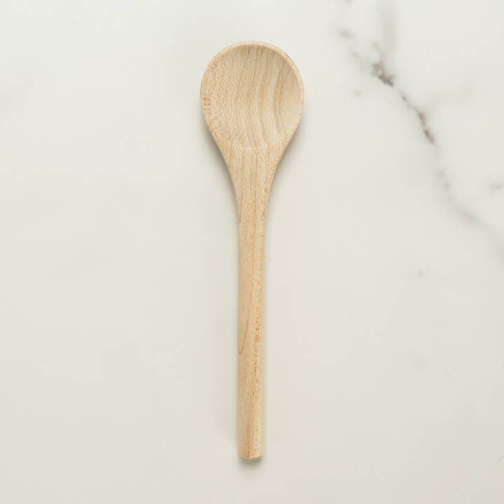 Colher Pequena de Madeira de Ácer de 4" - Colher de Servir de Cozinha por atacado de JBrody & Co. USA