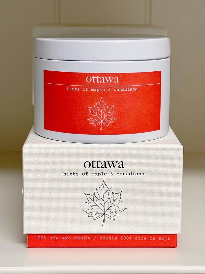 Ottawa stearinlys for engroshandel hos Drip Candle Studio