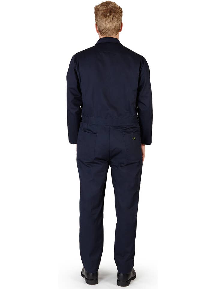 Eastern Off Price - Wholesale Healthcare Uniform - Men's - Natural Workwear Tall Men's Work Coverall 38092 Navy