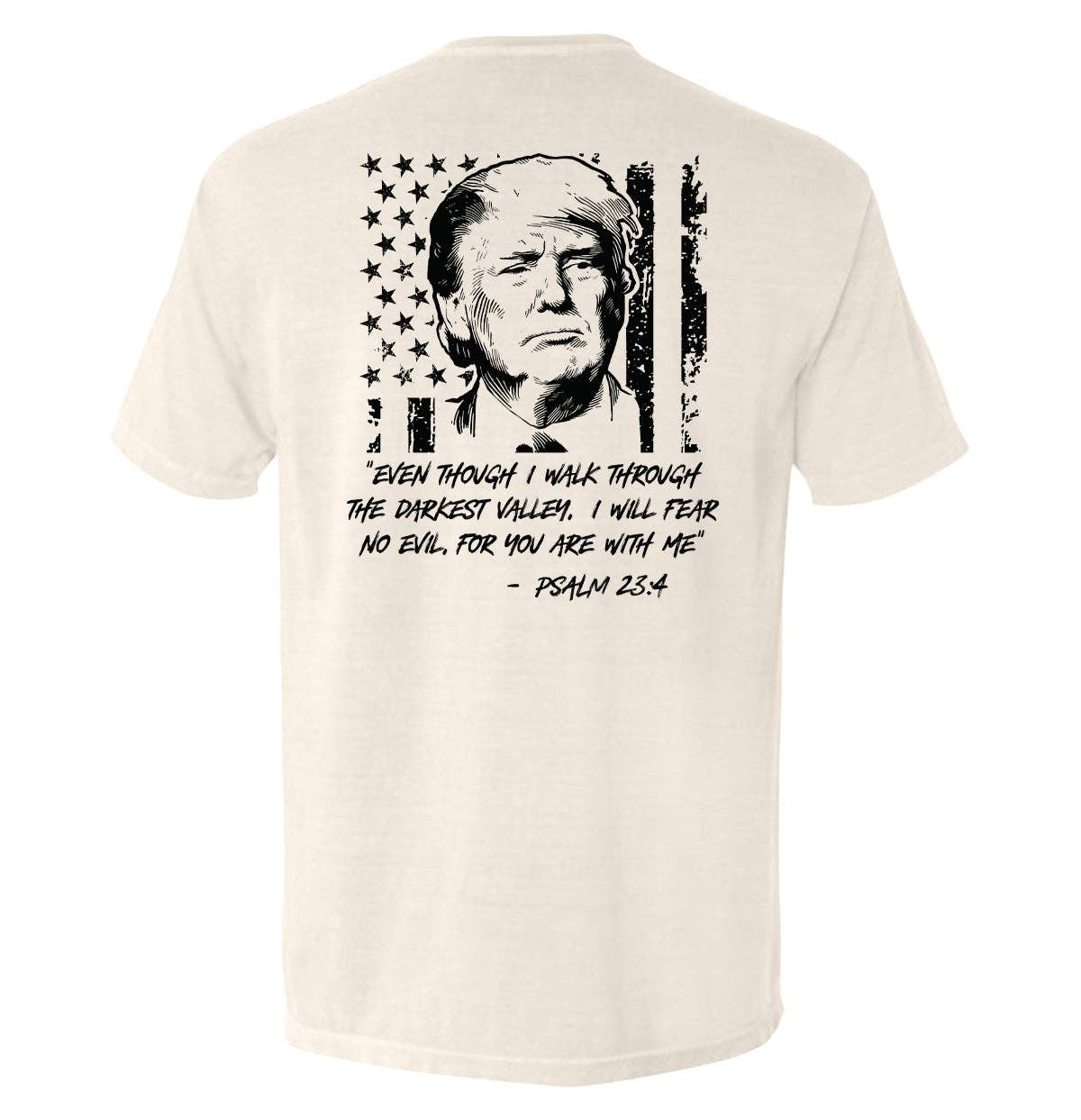 Shield Republic - Wholesale Screen Printed T-Shirt - Men's - Trump Psalm 23-45