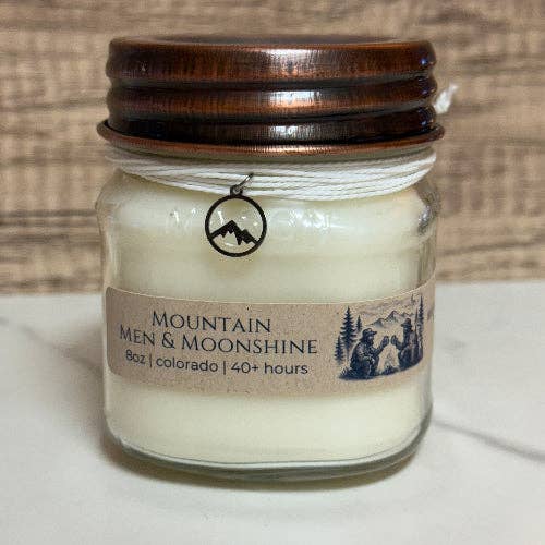 Mtn Men & Moonshine for wholesale by High Altitude Candle