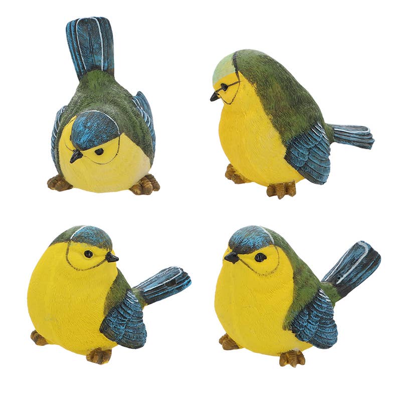 Esschert Design USA - Wholesale Decorative Figurine - Titmouse, Resin, 4 Asst. Styles - Large1