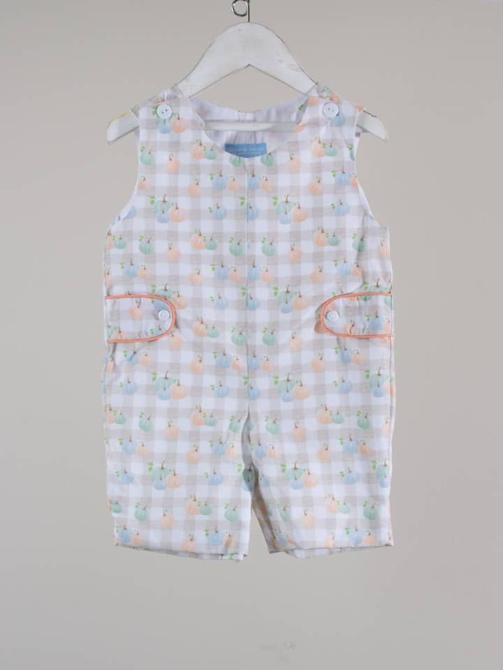 Charming Little Ones - Wholesale Romper - Kids - Pumpkin Season Elijah Jon Jon0