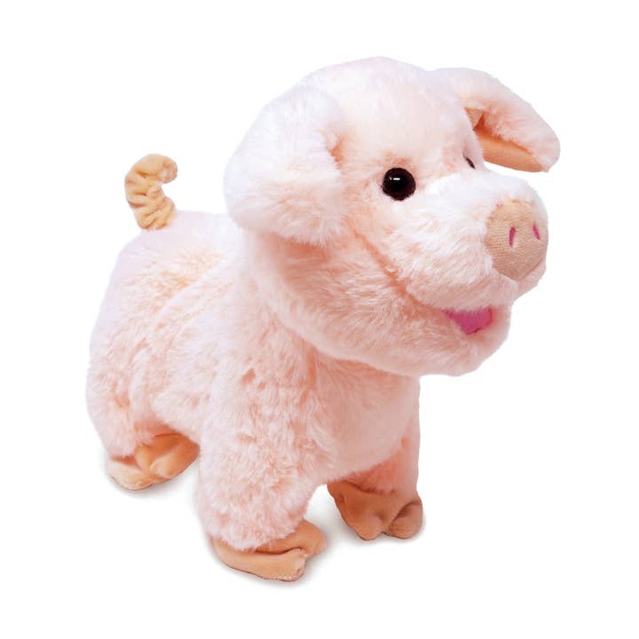 Cuddle Barn, Inc. - Wholesale Stuffed/Plush Toy - Kids & Baby - Barnyard Buddies - Pig (Cute Walking Singing Barn Toy)
