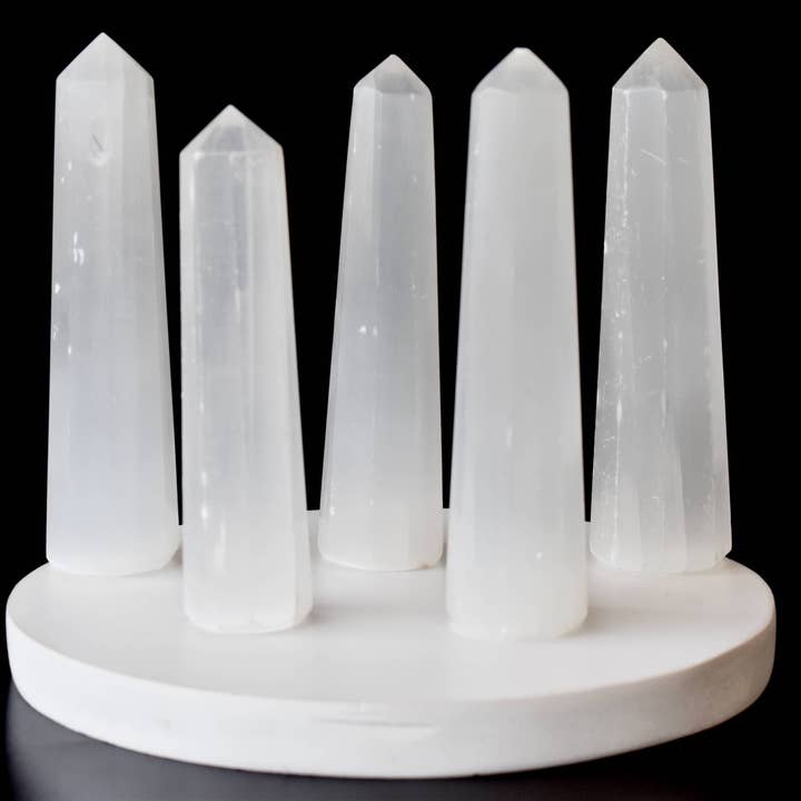 Soothing Crystals - Wholesale Spiritual Stone/Crystal - Healing Obelisk | Selenite | Crystal Tower | Crystal Point2