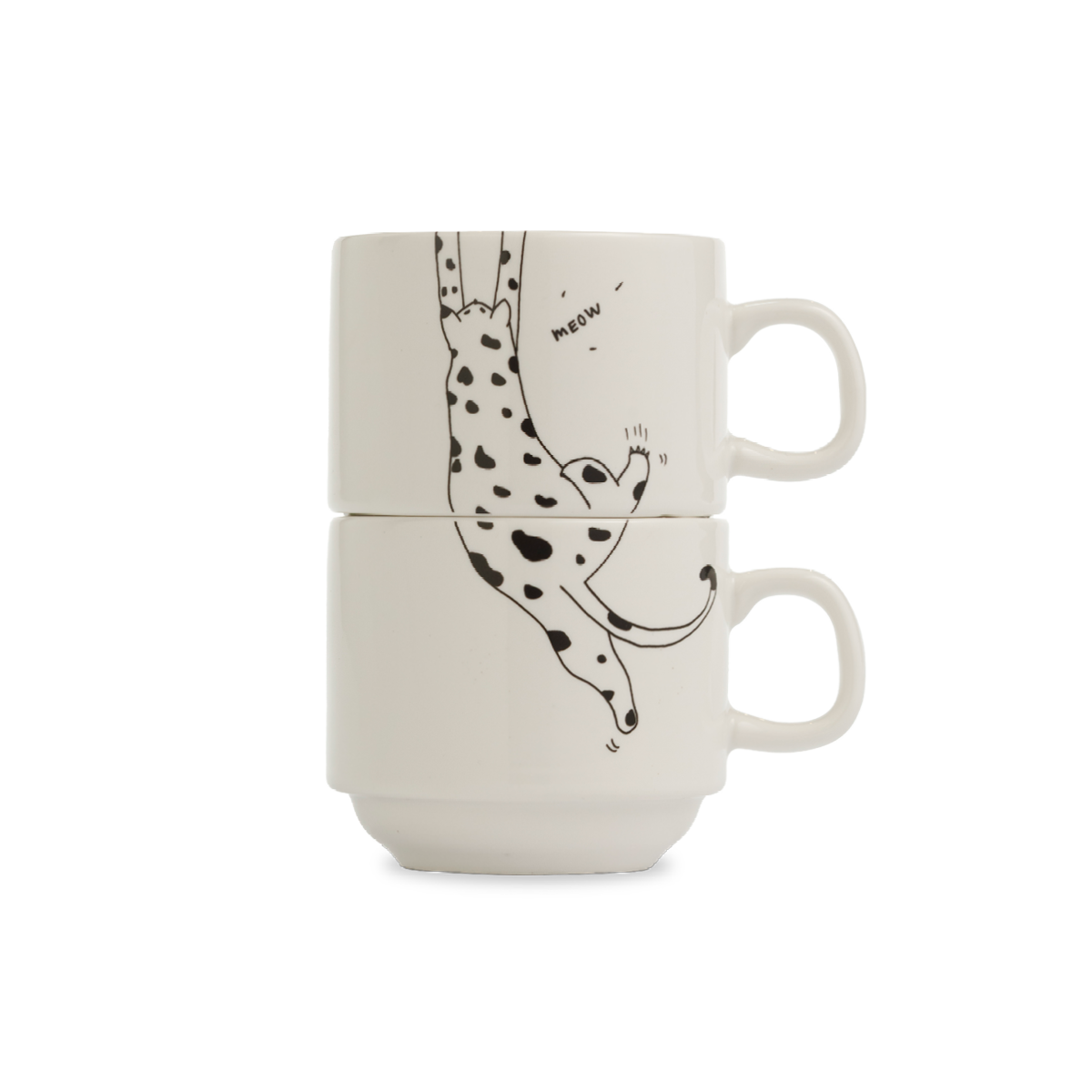 helen b - Wholesale Coffee Mug - stackable mugs meow (set*2)0