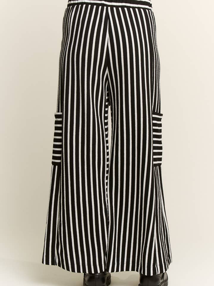 JADE BY JANE - Wholesale Pants - Women's - PLUS SIZE STRIPE WIDE LEG PANTS29