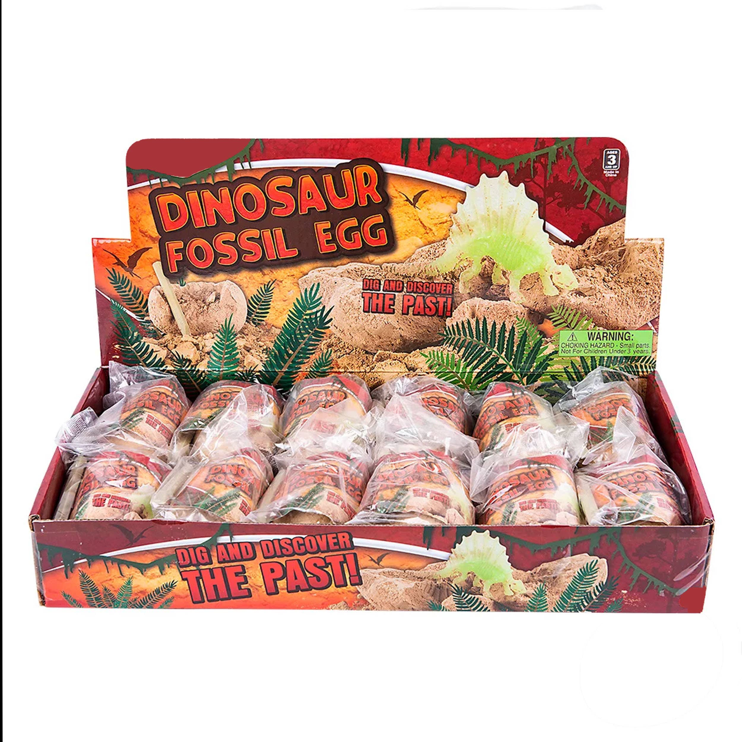 Pagdee Kids Juniors - Vendita all'ingrosso Giocattolo classico - Bambini - Decorazioni Natalizie Uovo di Dinosauro Fossile Giocattoli per Bambini4