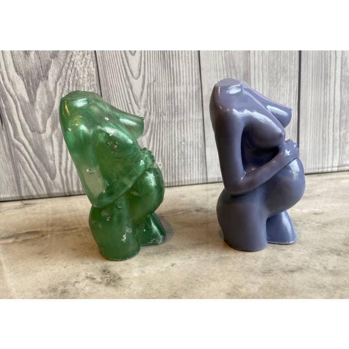 EllaRaeMouldsVinyls - Venta al por mayor Material para manualidades - Molde de silicona mujer embarazada diosa