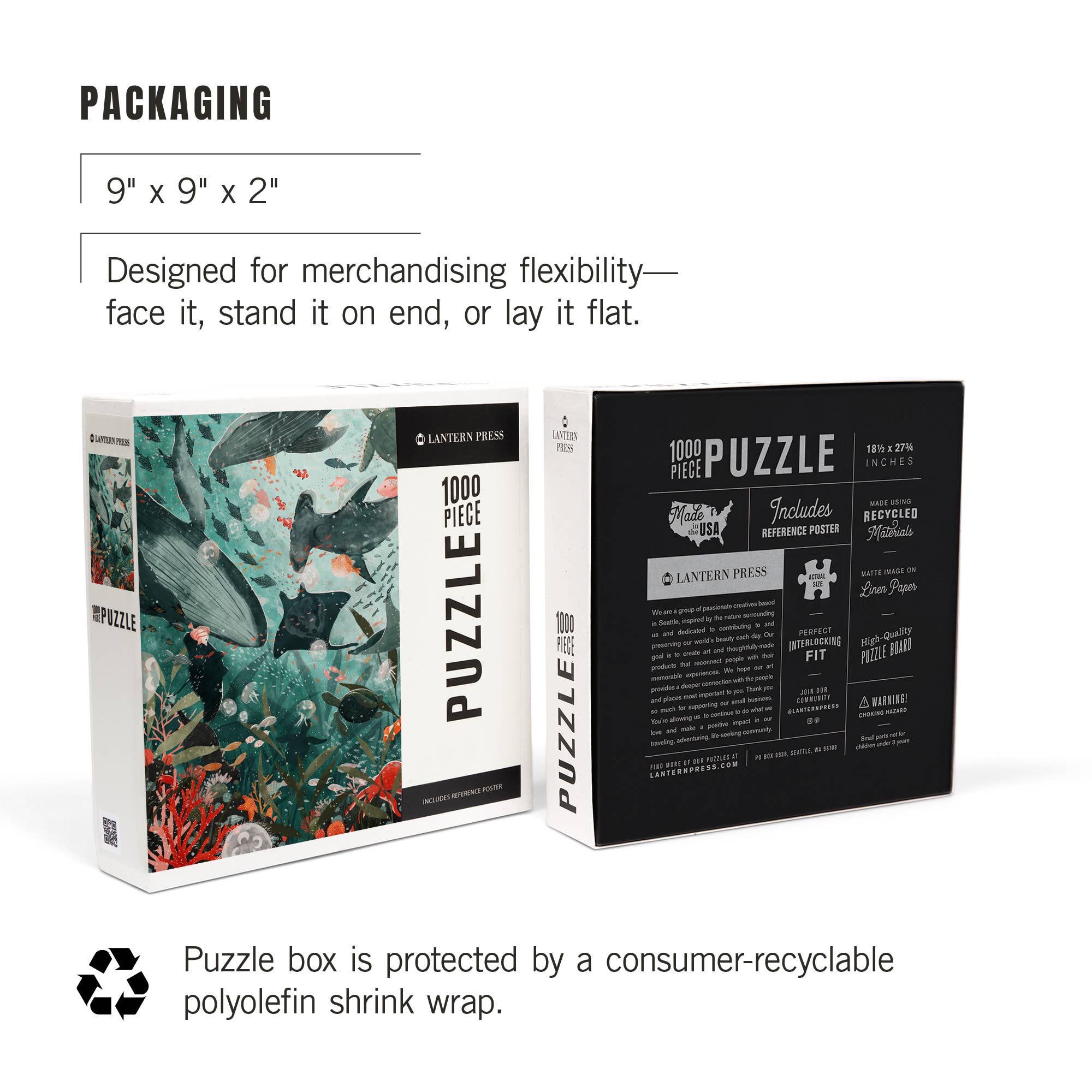 Lantern Press - Wholesale Puzzle - Adult - PUZZLE PACK Plants & Animals 1, Set of 12 Puzzles8