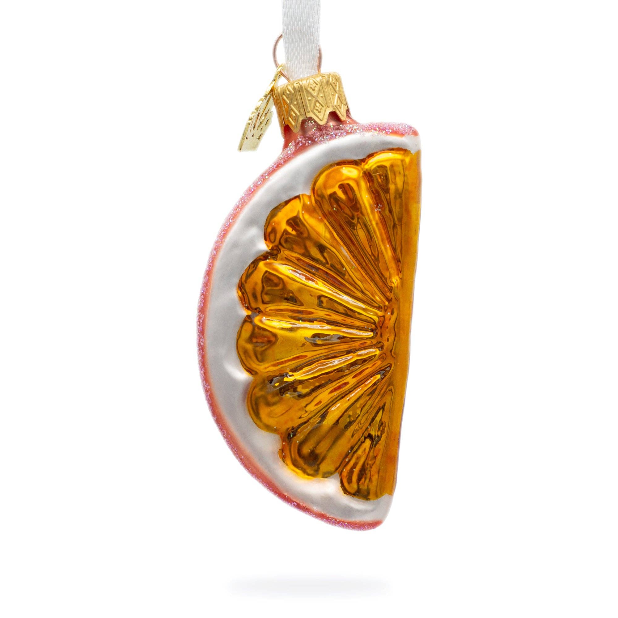 BestPysanky – wholesale Ornament – Orange Slice Glass Ornament1