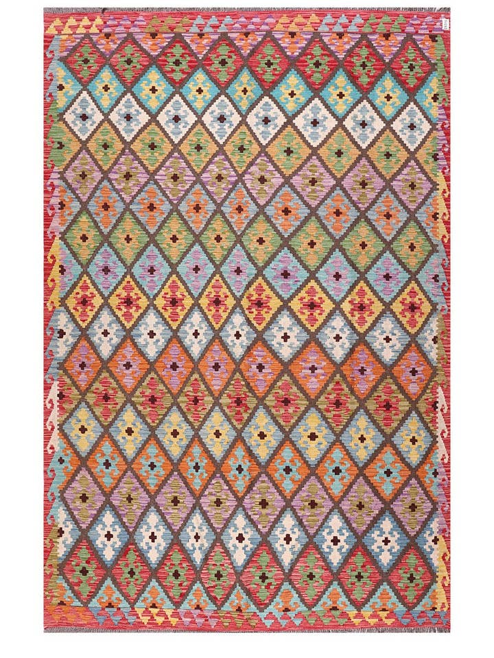 Maimana Afghanistan Kilim Teppich - 349 x 231 cm für den Großhandel von Imaco Rugs