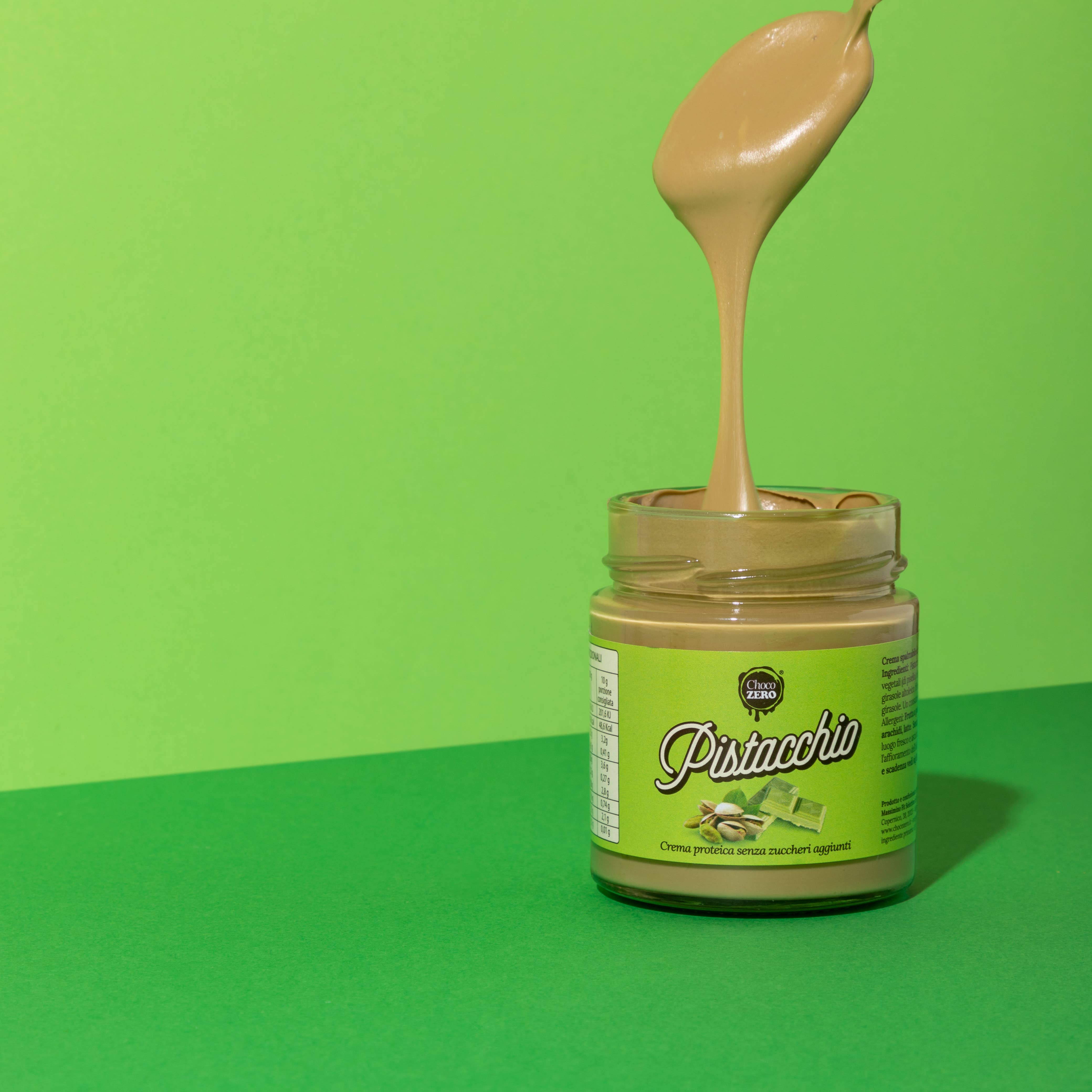 Choco Zero - Wholesale Nut Butter - Sugar-free protein cream italymade pistachio1