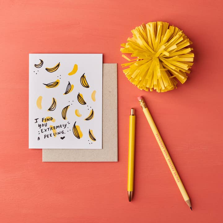 Ik vind je extreem aantrekkelijk bananenkaart voor wholesale door Beau Paper Co.