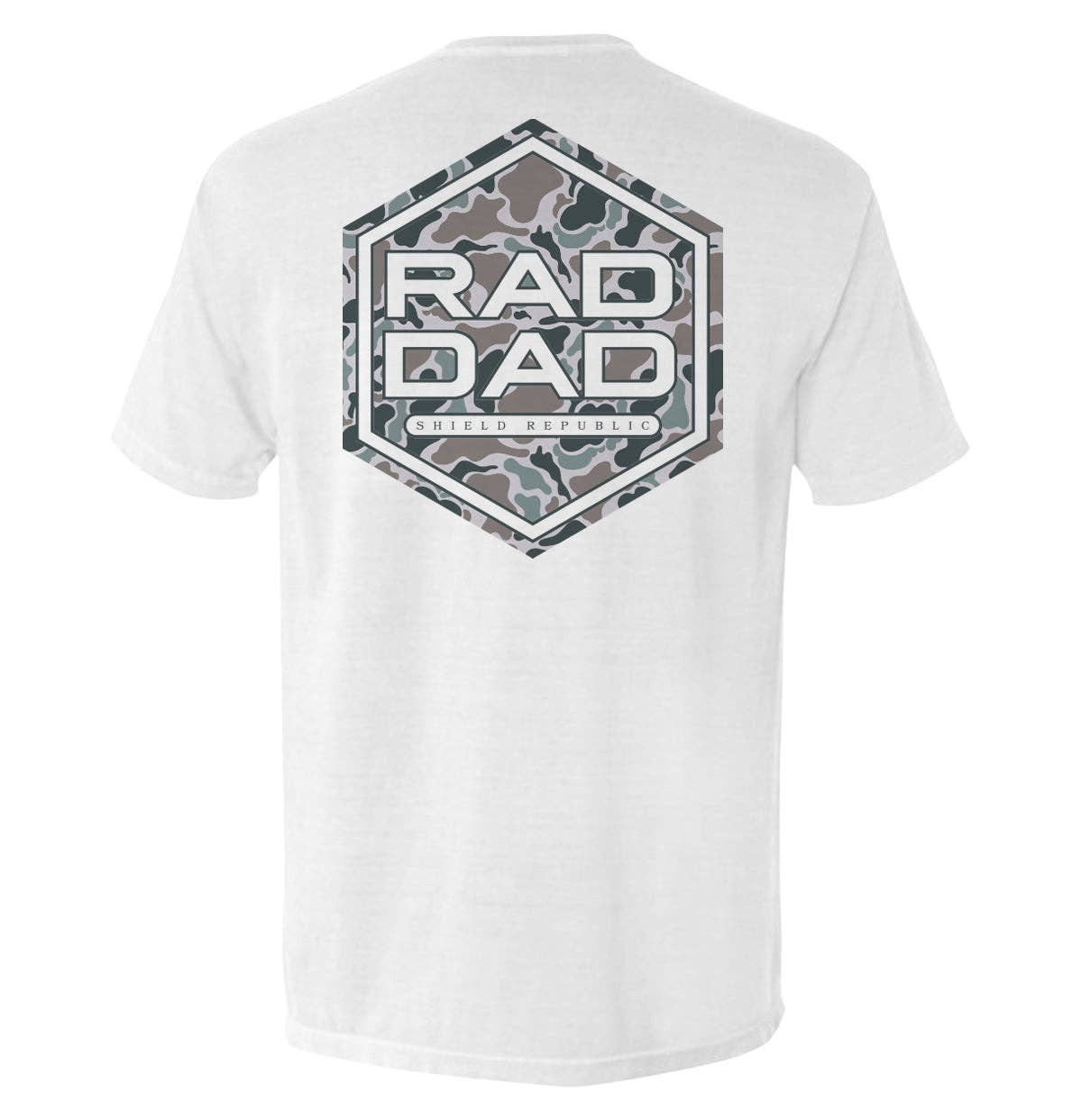 Shield Republic - Wholesale Screen Printed T-Shirt - Men's - Rad Dad Duck Camo8