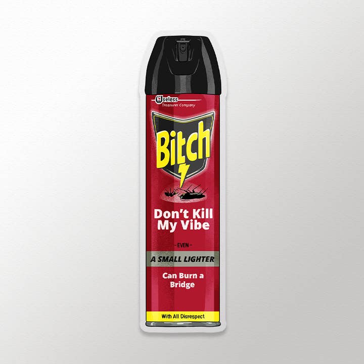 Vibe | Oversize Sticker for wholesale by Useless Treasures