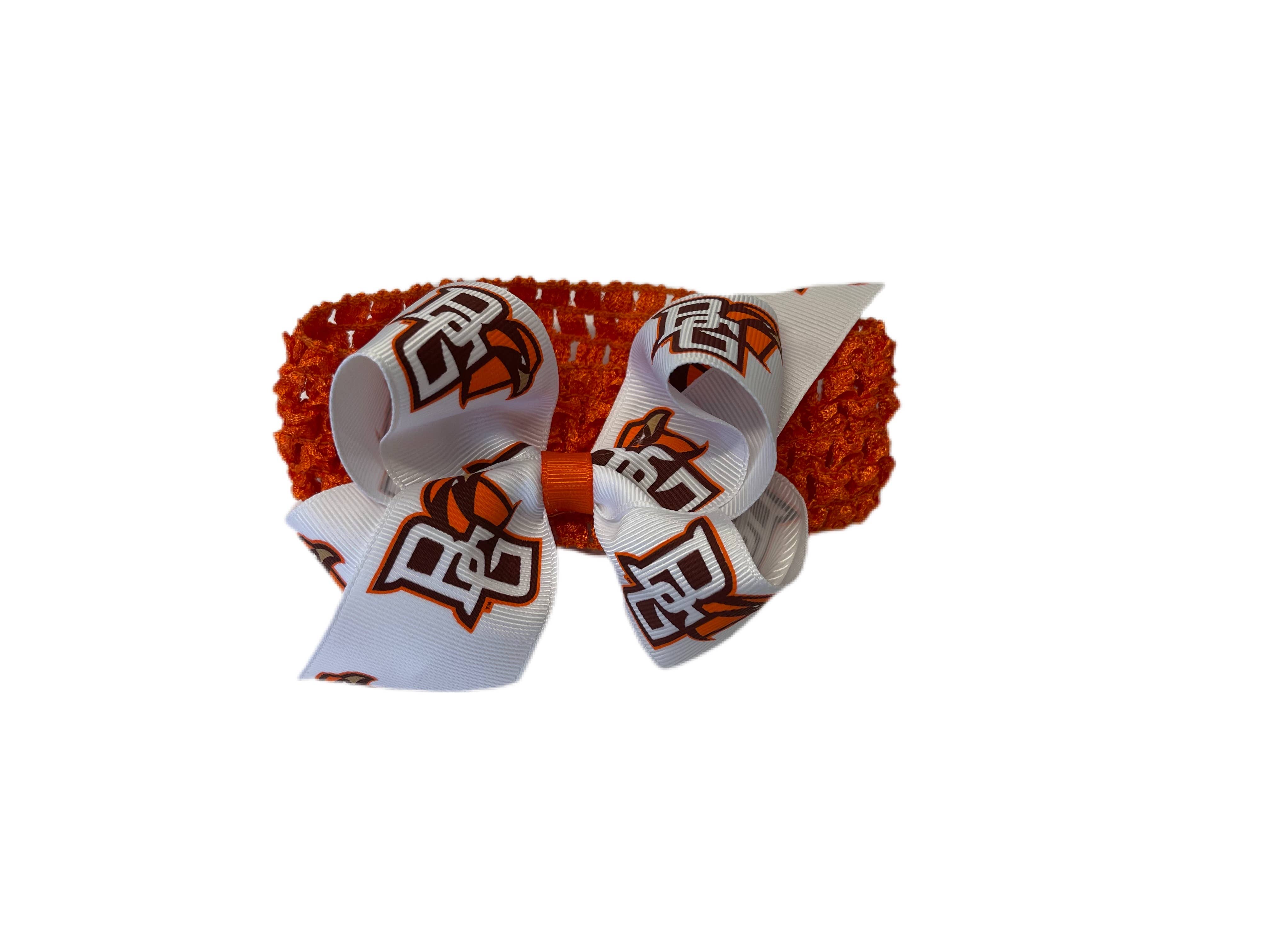 USA Licensed Bows and Accessories – wholesale Fashion headband – women's – Crochet Headband W/ Junior Bow #2695