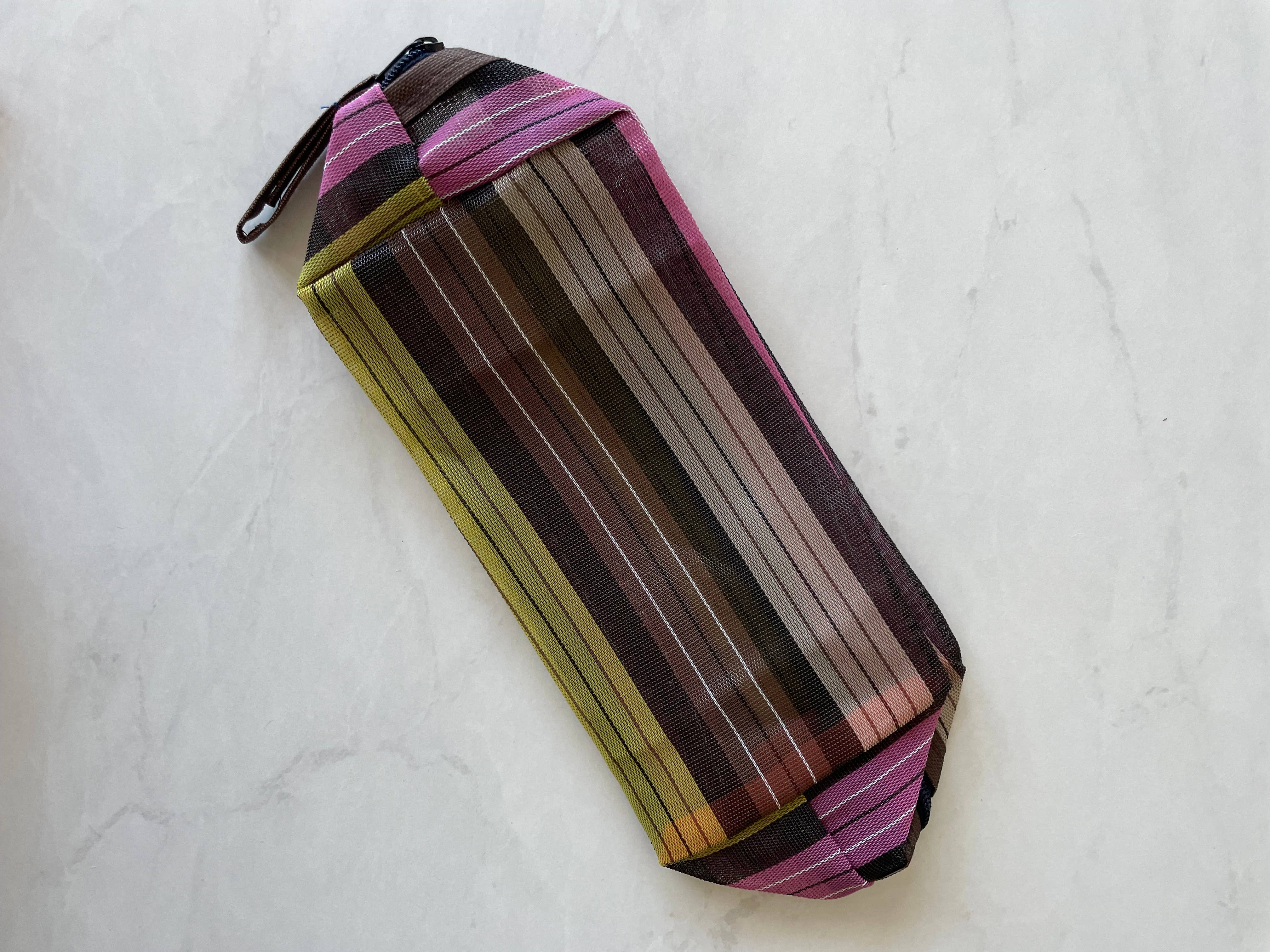 Pura Vida – Großhandel Schmink-/Kosmetiktasche – Kosmetiktasche und Federmäppchen aus mexikanischem Netz10