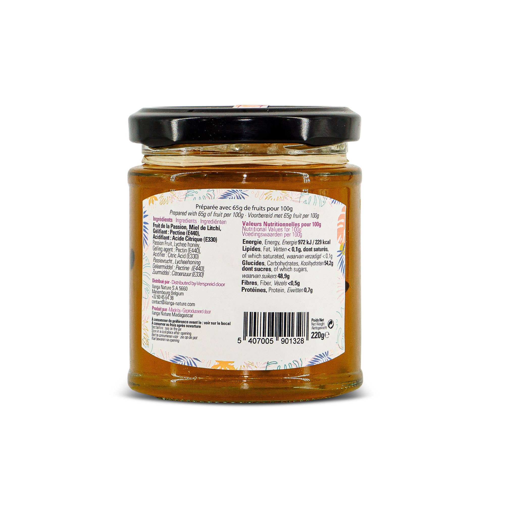 Ilanga Nature - Wholesale Jam/Jelly - Passion Fruit Jam 220g4