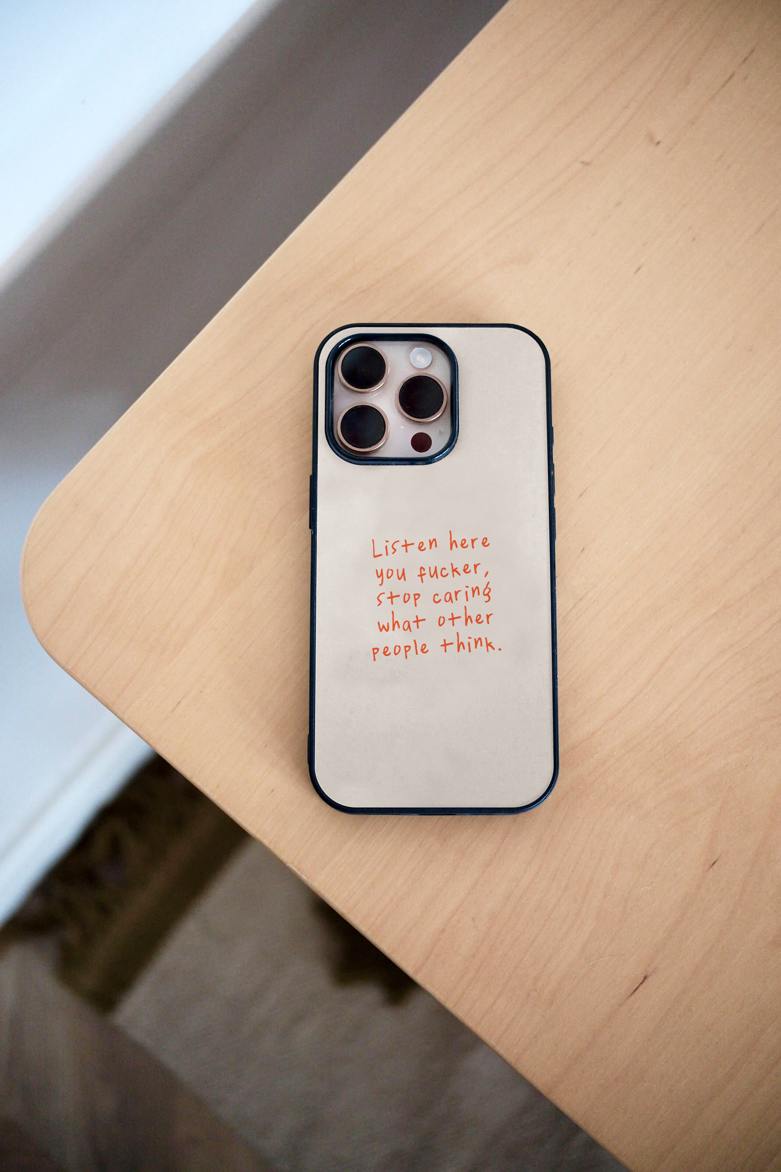 Wisdom and Wonder Designs – wholesale Phone case – Women’s – Listen Here You Fucker | Phone Case2