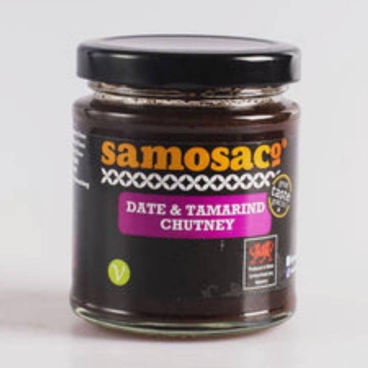 SamosaCo – wholesale Chutney – Date & Tamarind Chutney (Great Taste Award) 210g0