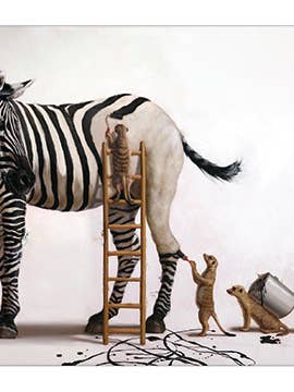 The Paint Job - Artist: Lucia Heffernan - FF242 for wholesale by Masala Cards