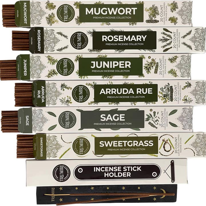 Smudging Incense Sticks Variety Pack - 120 Incense Sticks for wholesale by TRUMIRI