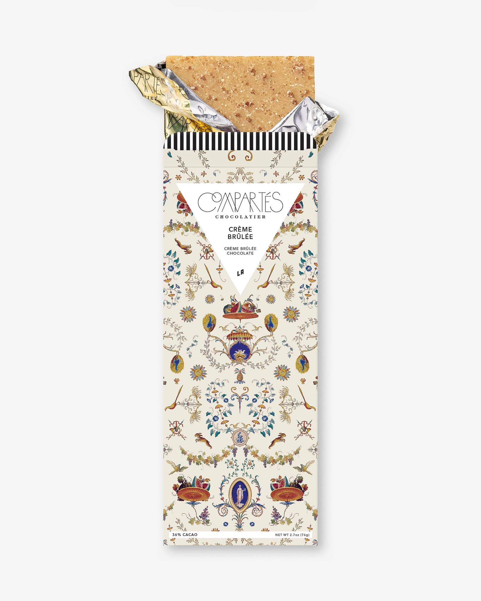 Compartes Chocolate - Wholesale Chocolate Bar - CREME BRULEE Gourmet Chocolate Bar