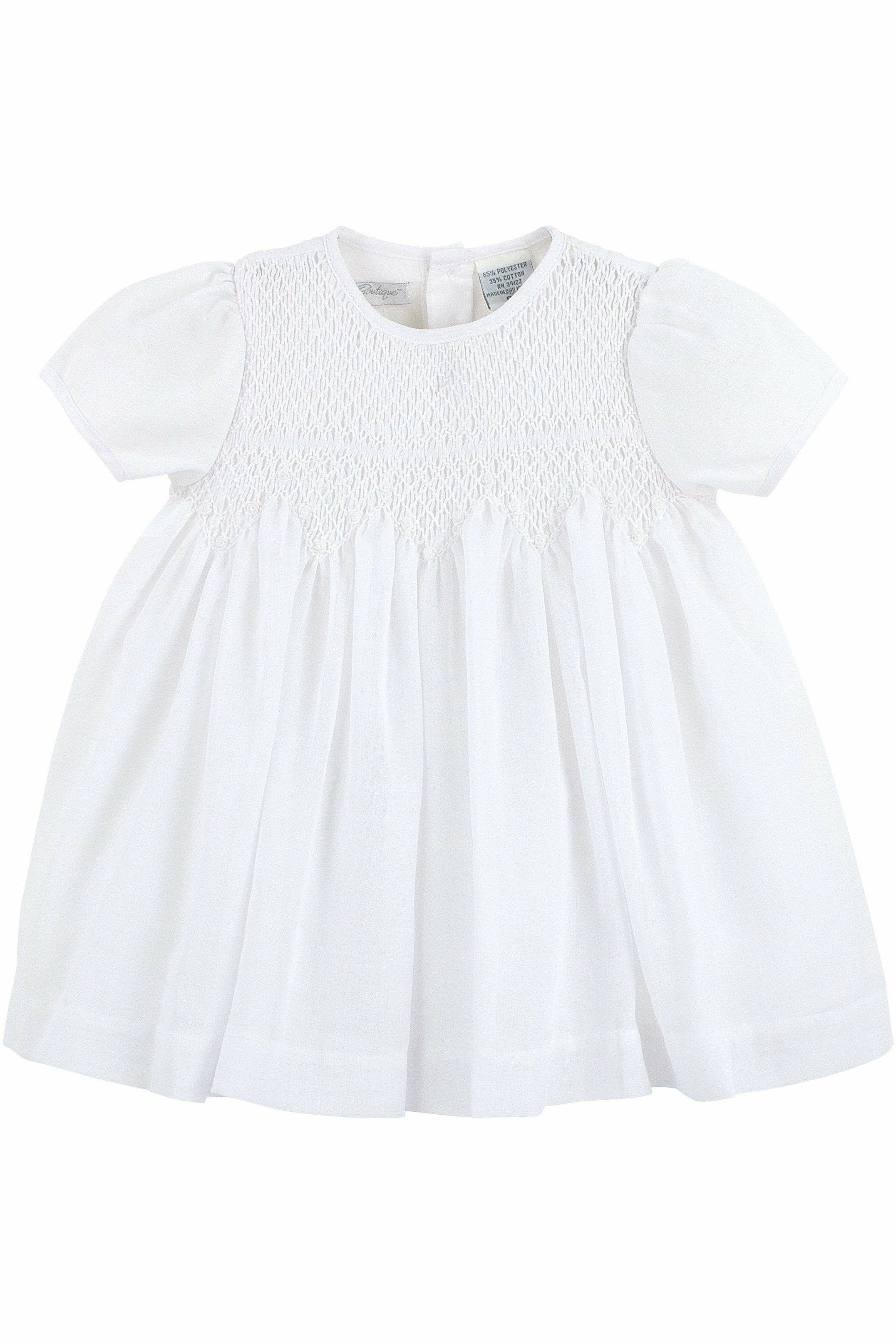 Julius Berger & Carriage Boutique - Vente Ensemble de robes – bébé - Robe Voile pour Bébé Fille Occasion Spéciale + Bonnet1