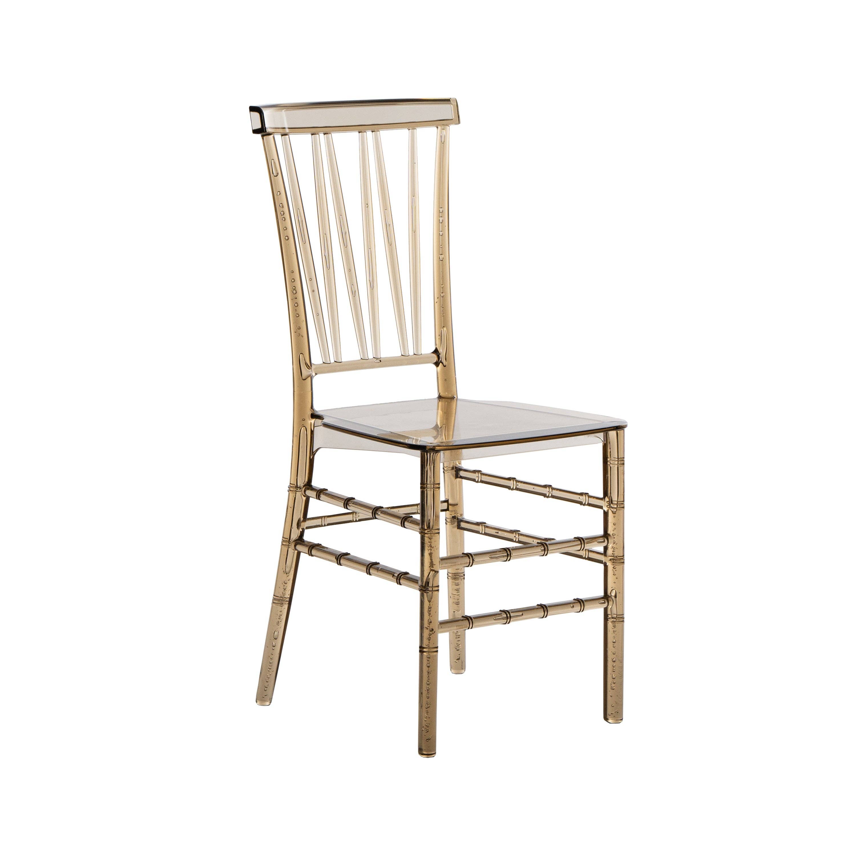 RTA Products LLC - Wholesale Chair - Stackable Chiavari Style Acrylic Event Chairs – Set of 27