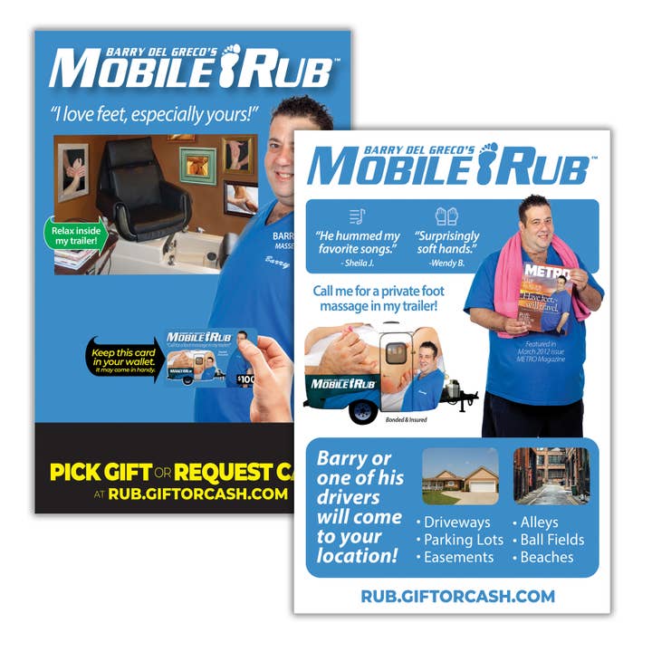 Prank-O – Presente de novidade por atacado – Cartão Presente Prank: Esfregado Móvel