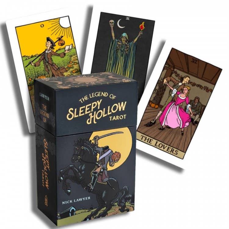 Cardshouse - Wholesale Tarot Cards - The Legend Of Sleepy Hollow Tarot Cards Deck Schiffer Publis0